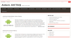 Desktop Screenshot of ademaktas.com
