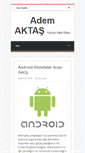 Mobile Screenshot of ademaktas.com