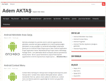 Tablet Screenshot of ademaktas.com